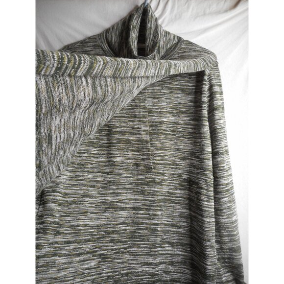 Lightweight  Green Turtleneck Nursing Sweater Sz XL Maternity Breast Feeding Top - Picture 2 of 6